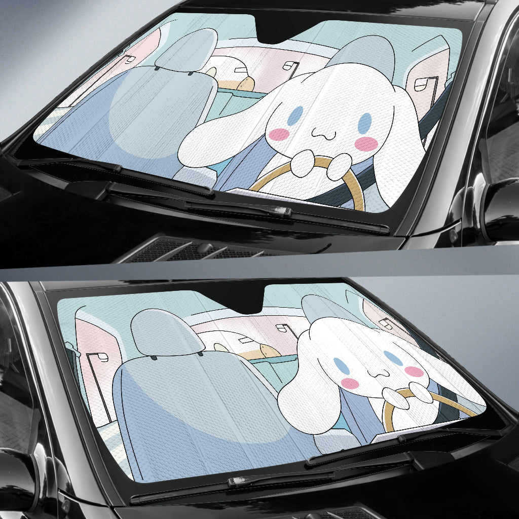Cute Cinnamoroll Car Auto Sunshades
