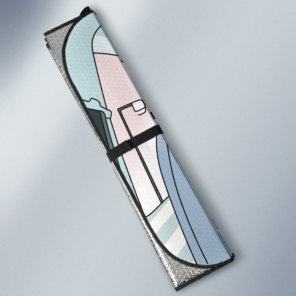 Cute Cinnamoroll Car Auto Sunshades