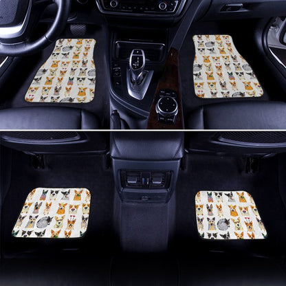 Cute Dog Car Floor Mats Custom Dog Car Accessories