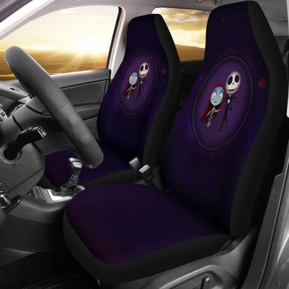 Cute Jack & Sally Car Seat Covers Universal Fit 194801