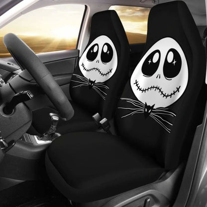 Cute Jack Skellington Car Seat Covers Universal Fit