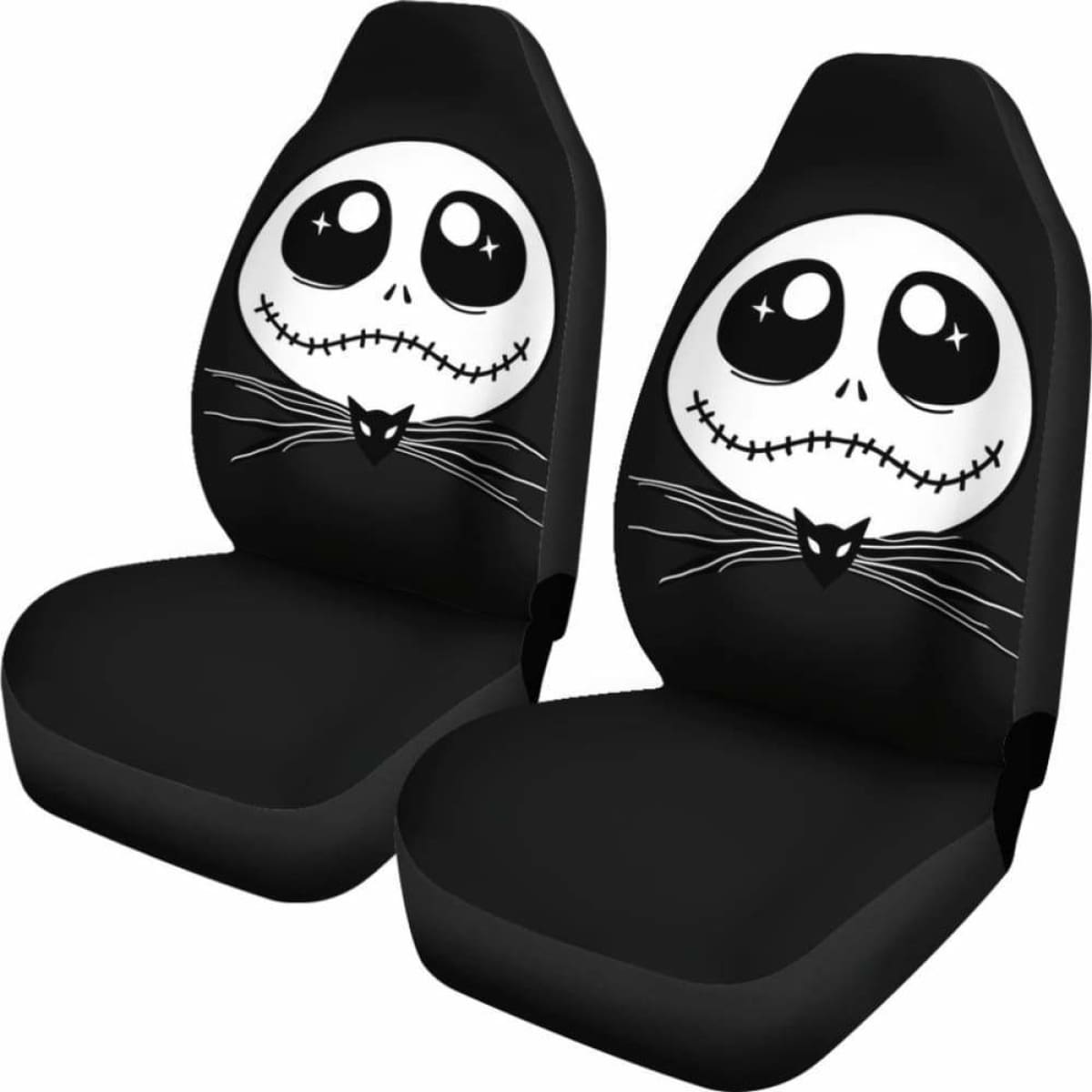 Cute Jack Skellington Car Seat Covers Universal Fit