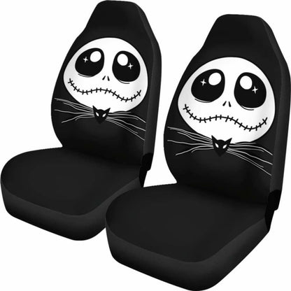 Cute Jack Skellington Car Seat Covers Universal Fit
