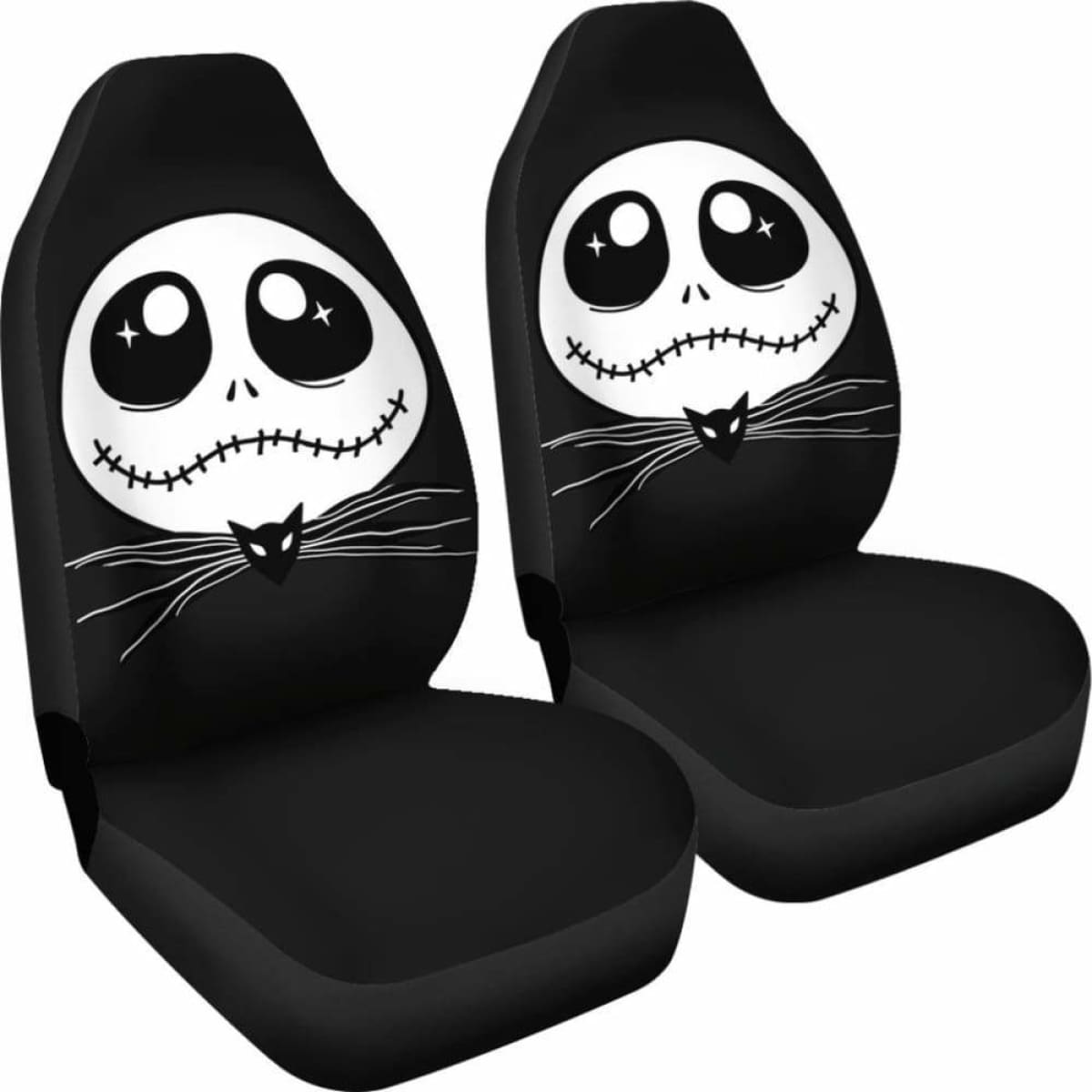 Cute Jack Skellington Car Seat Covers Universal Fit