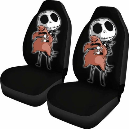 Cute Jack Skellington Car Seat Covers 1 Universal Fit 051012