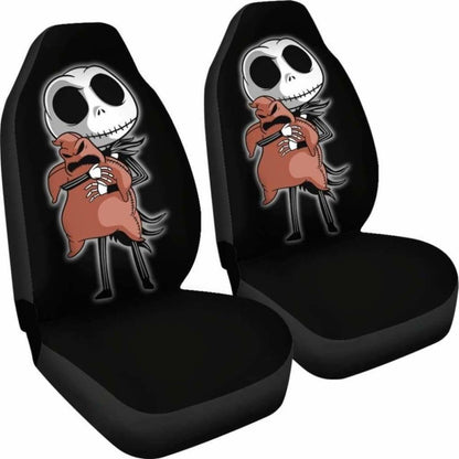 Cute Jack Skellington Car Seat Covers 1 Universal Fit 051012
