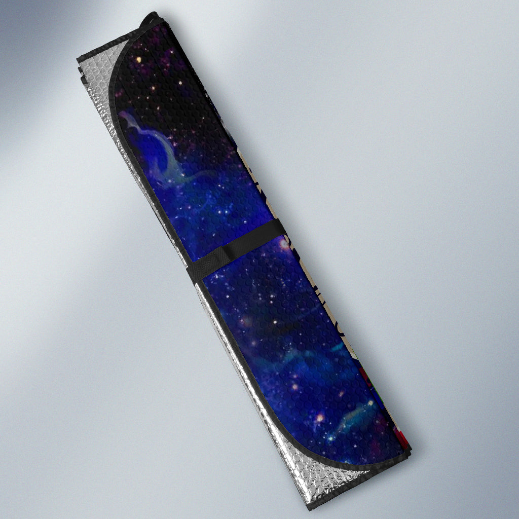 Cute Mike Monster Inc Love You To The Moon Galaxy Car Auto Sunshades