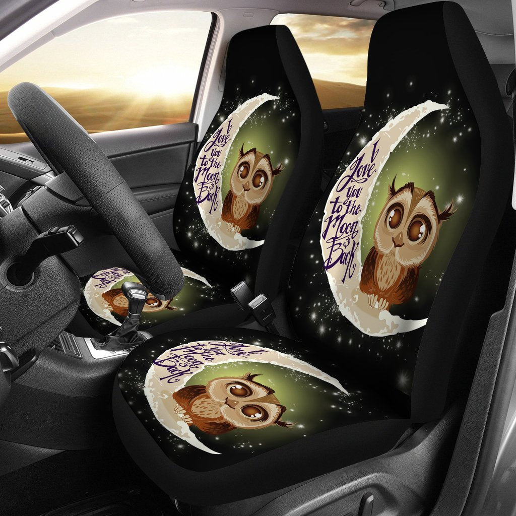 Cute Owl Car Seat Cover