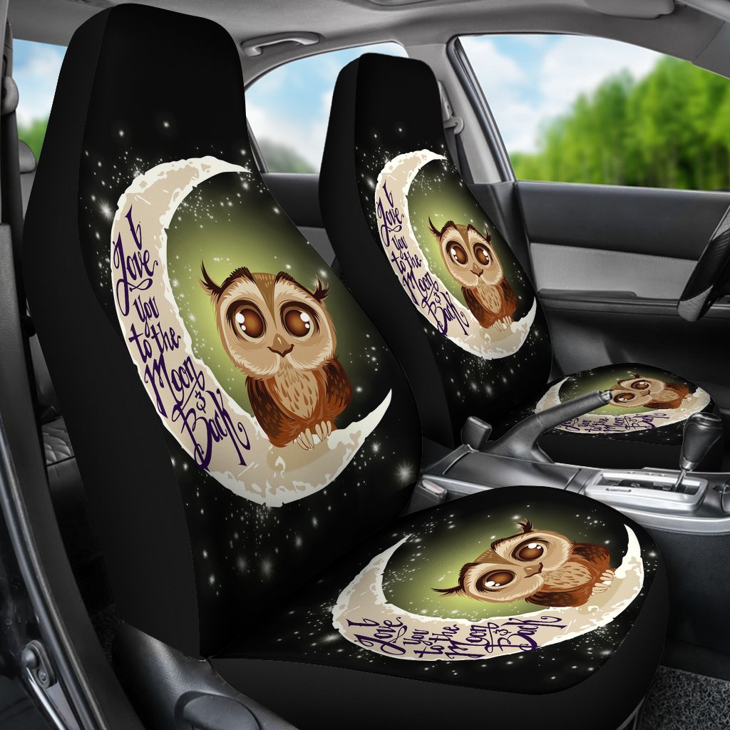 Cute Owl Car Seat Cover