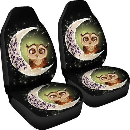 Cute Owl Car Seat Cover