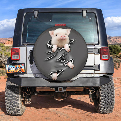 Cute Pig Hanging Car Spare Tire Cover