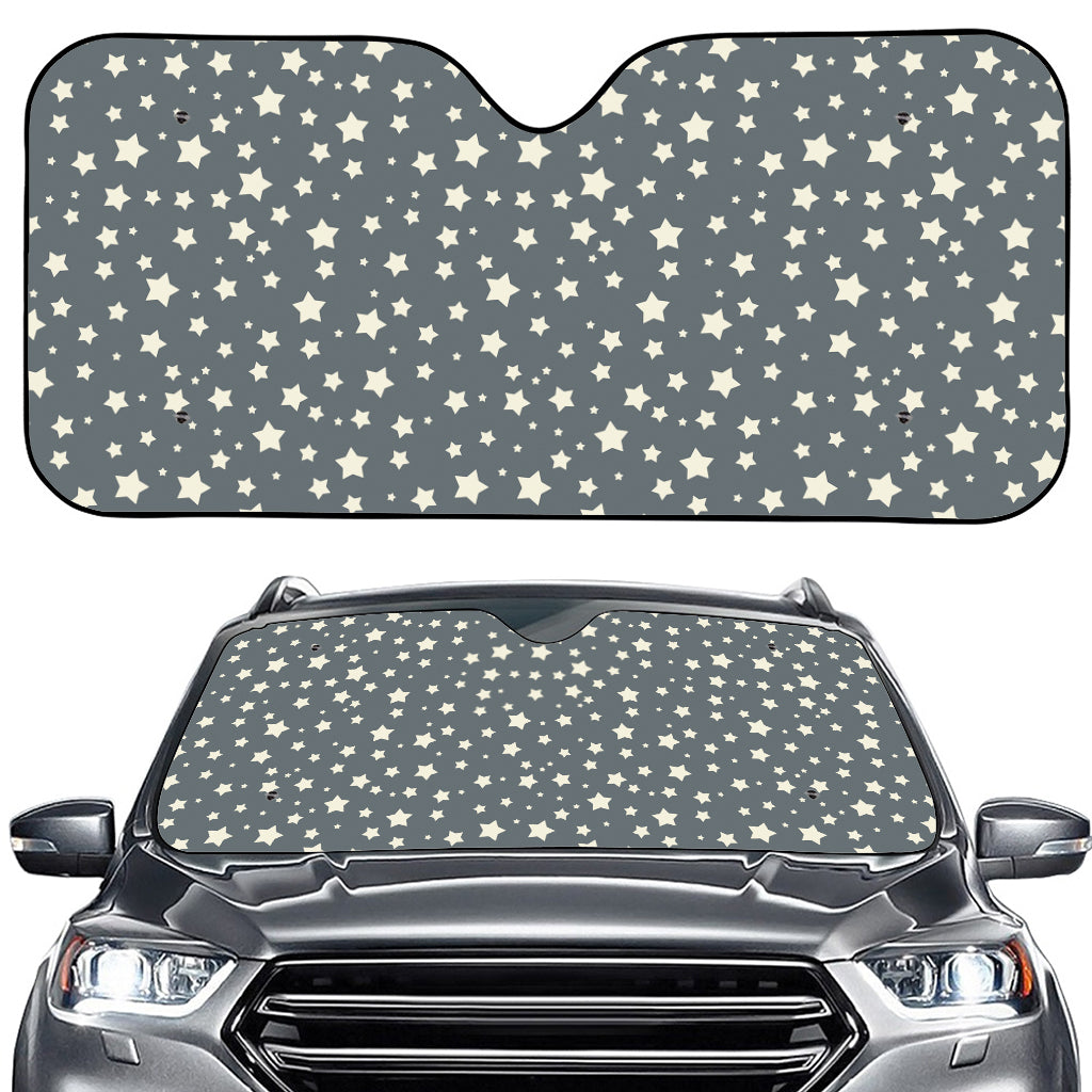 Cute Star Pattern Print Car Windshield Sun Shade