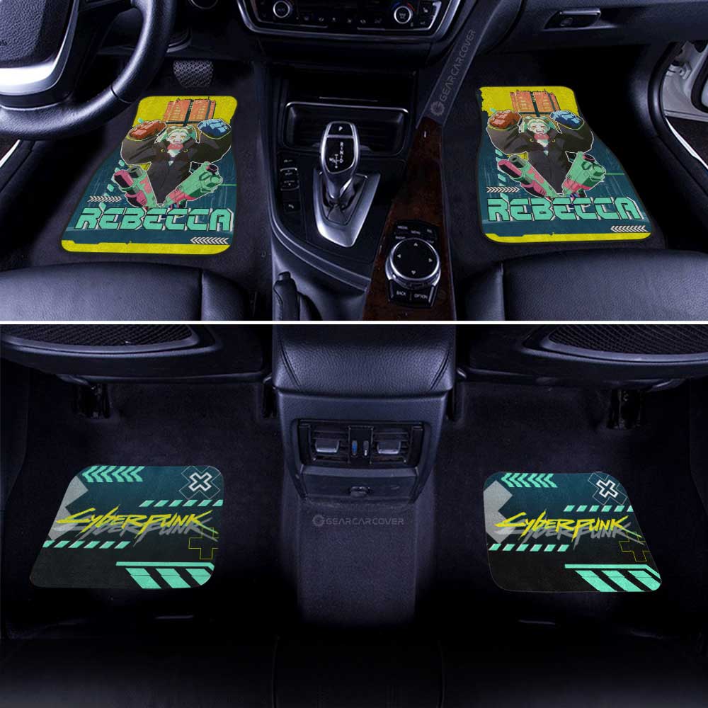 Cyberpunk Edgerunners Rebecca Car Floor Mats Custom