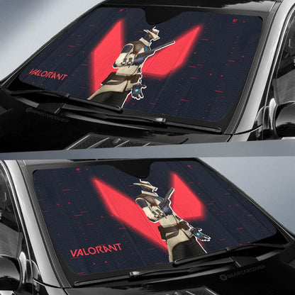 Cypher Car Sunshade Custom Valorant Agent