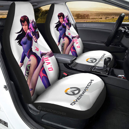 D.Va Car Seat Covers Custom Overwatch