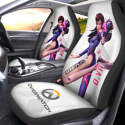 D.Va Car Seat Covers Custom Overwatch