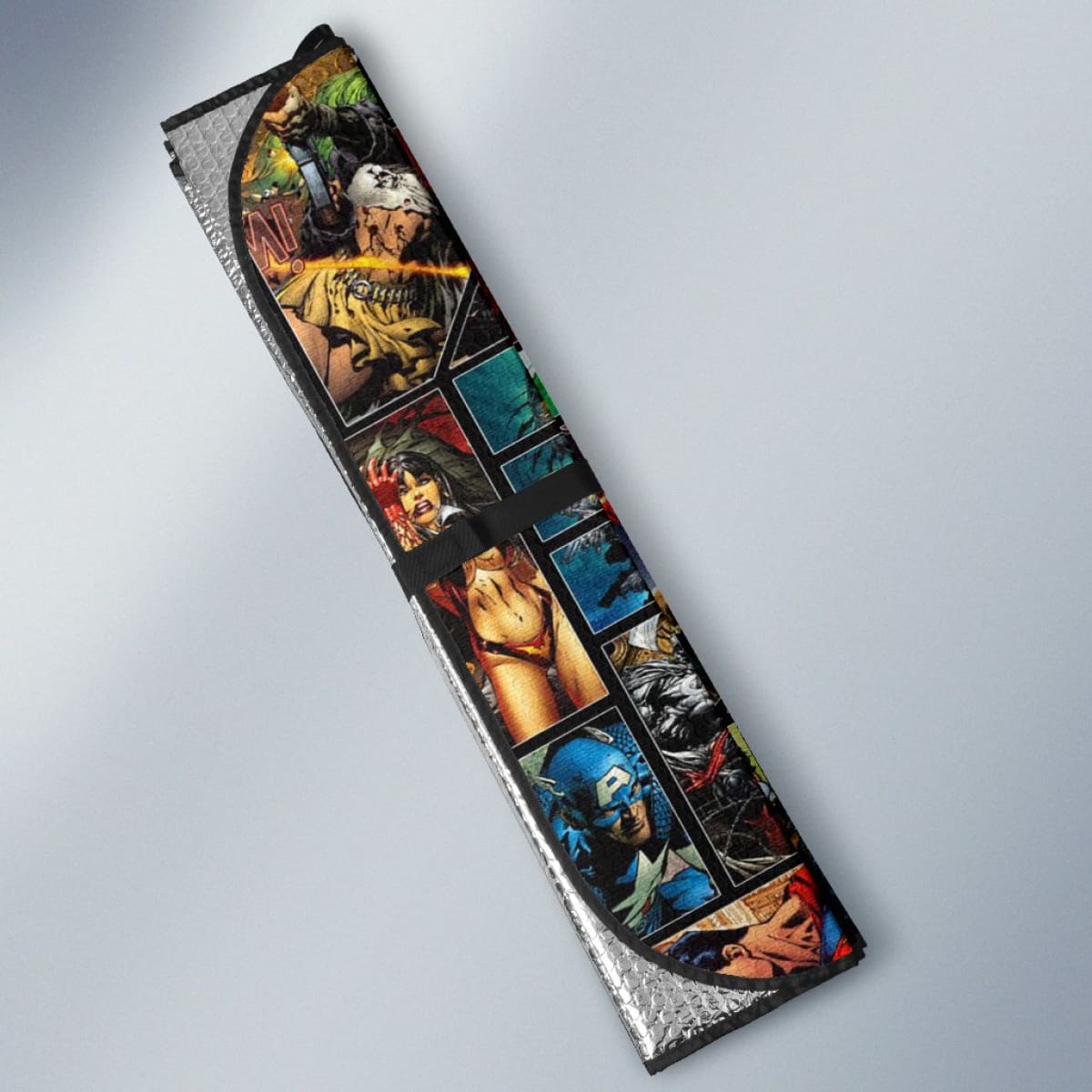 DC Hero Car Sun Shades DC Super Hero Movie Universal Fit 103530