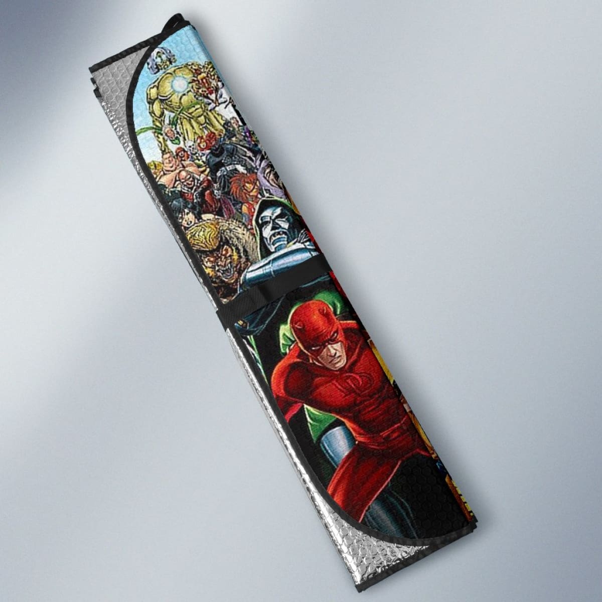 DC Hero Full Characters Car Sun Shades Movie Universal Fit 103530
