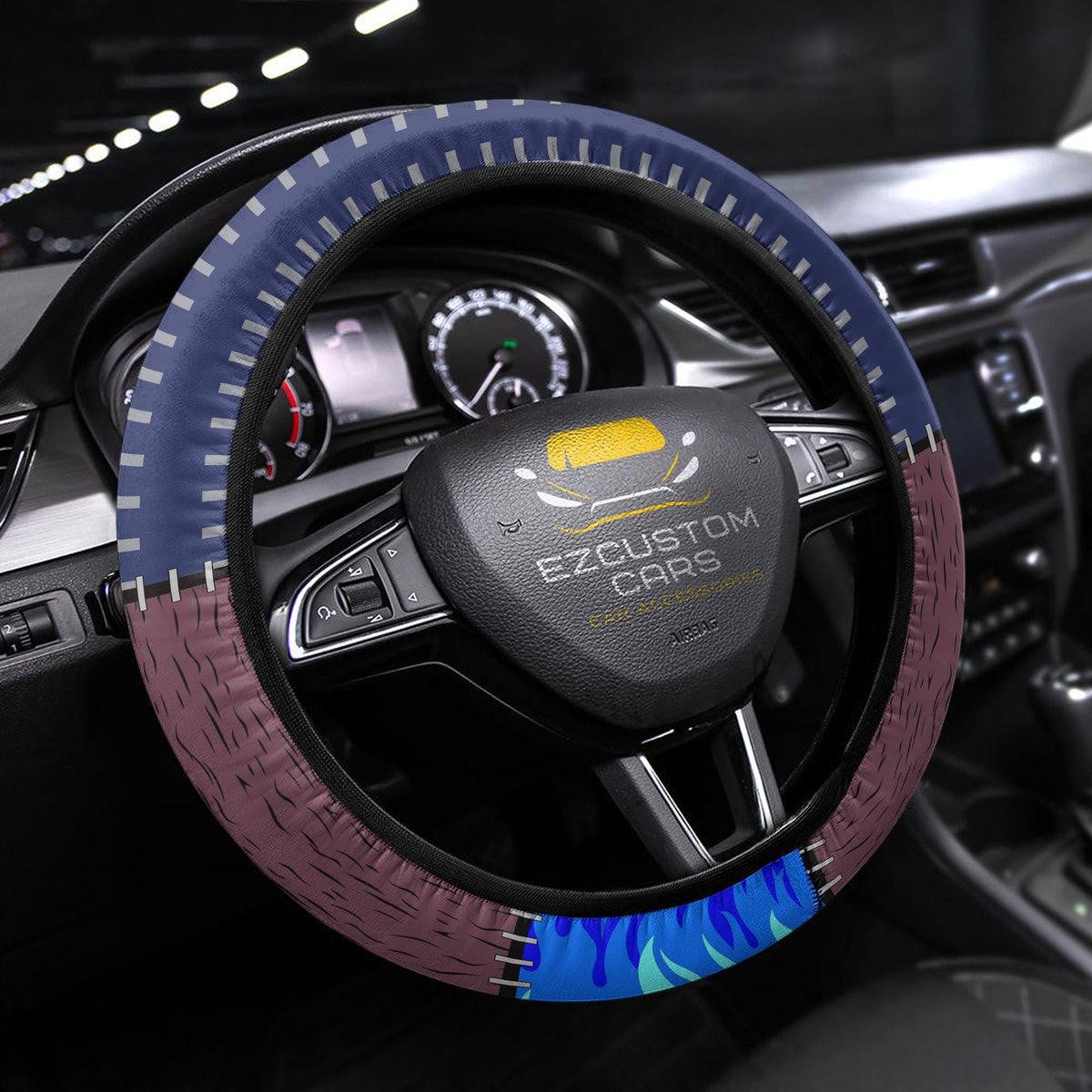 Dabi Anime Steering Wheel Cover Custom Anime My Hero Academia Car Accessories