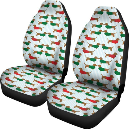 Dachshund Car Seat Covers Custom Funny Dog Car Accessories