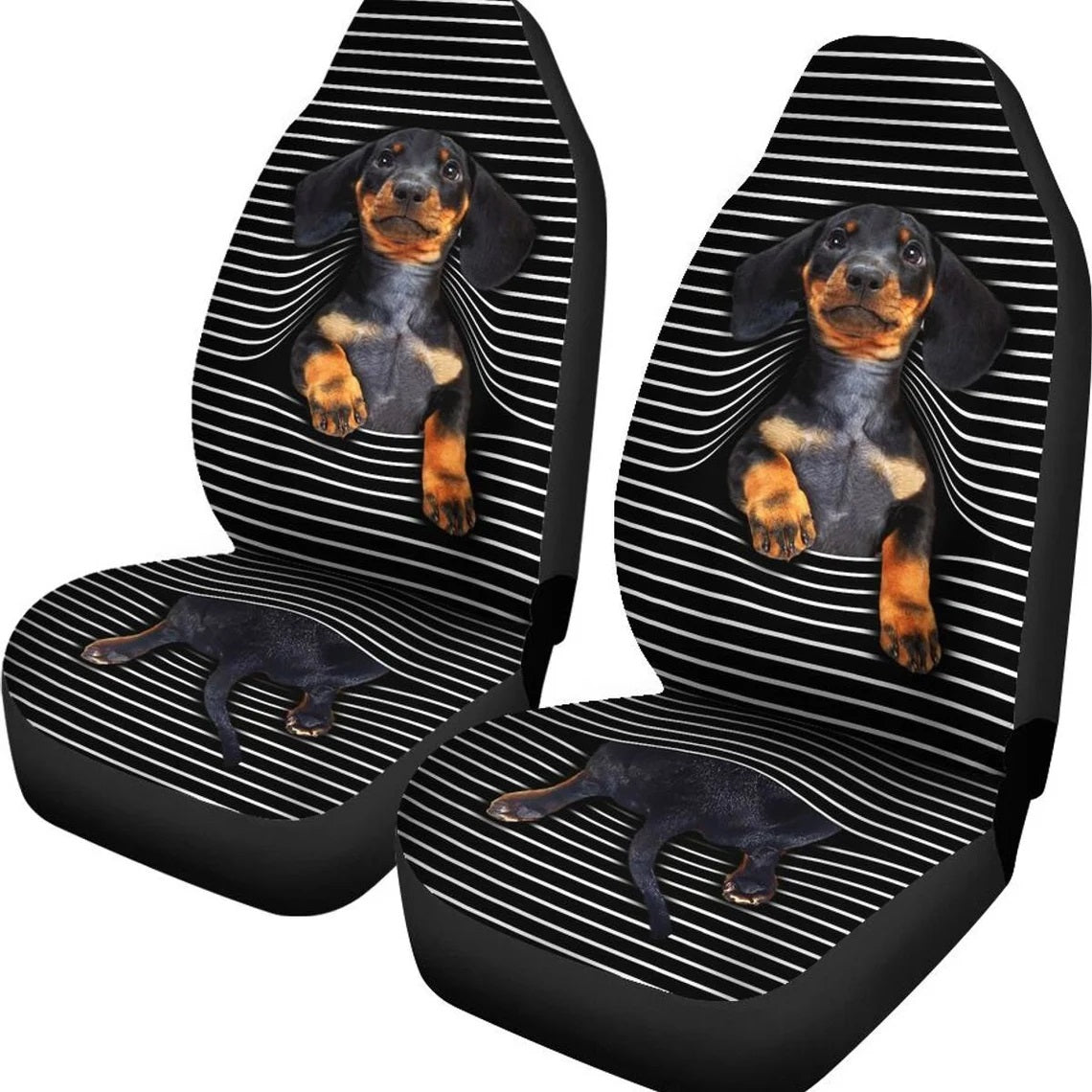 Dachshund Custom Car Seat Covers