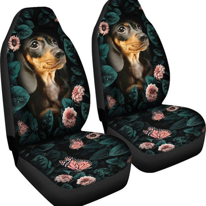 Dachshund HD Custom Car Seat Covers