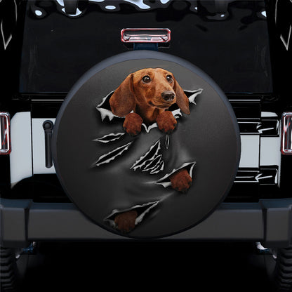 Dachshund Hanging Car Spare Tire Cover