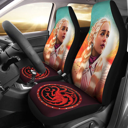Daenerys Targaryen Car Seat Covers Game Of Thrones Car Accessories Ci221014-03