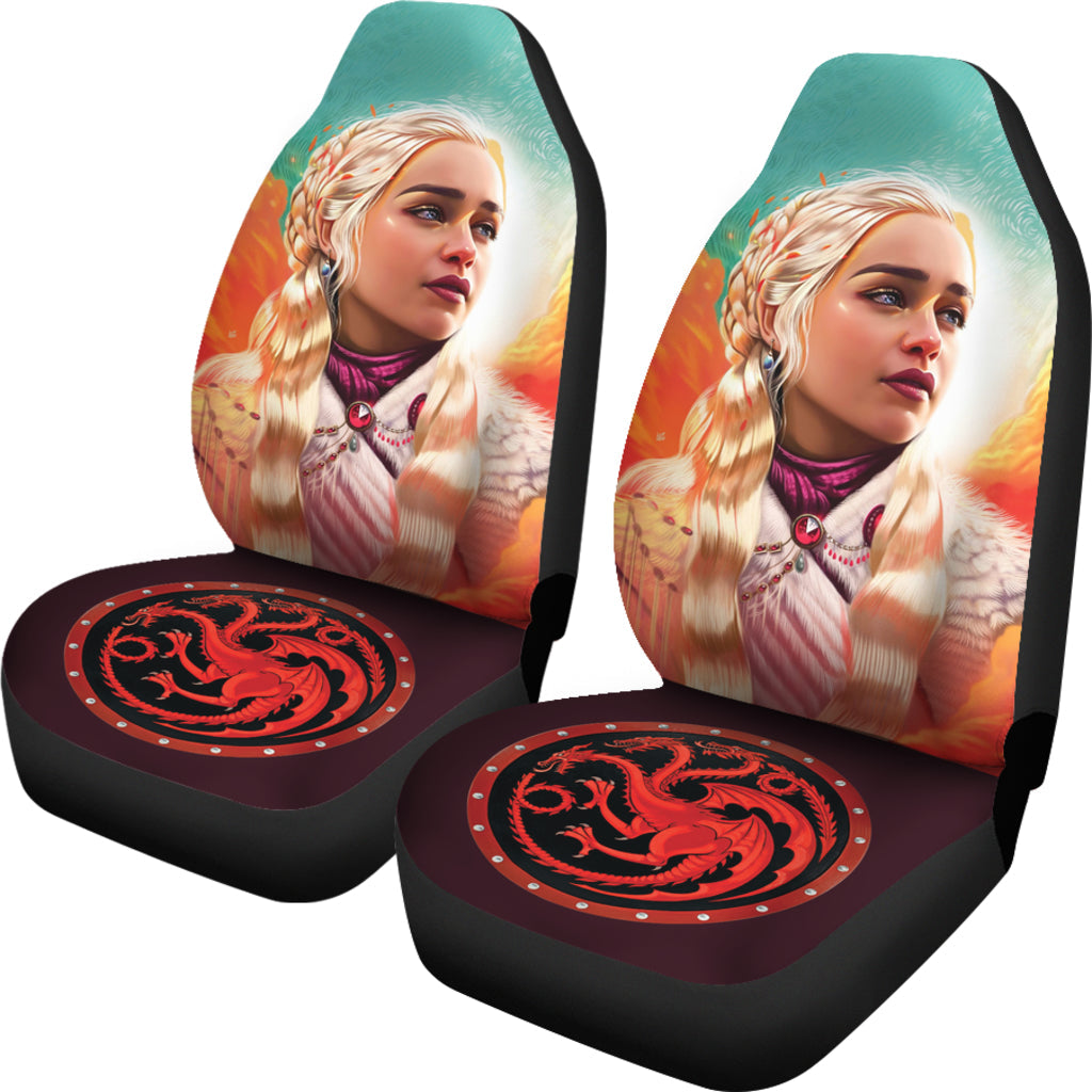 Daenerys Targaryen Car Seat Covers Game Of Thrones Car Accessories Ci221014-03