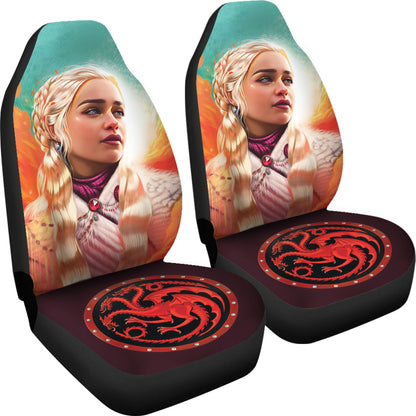 Daenerys Targaryen Car Seat Covers Game Of Thrones Car Accessories Ci221014-03