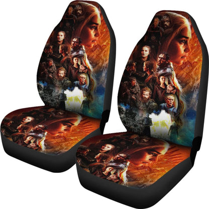 Daenerys Targaryen Game Of Thrones Car Seat Covers H053120 Universal Fit 072323