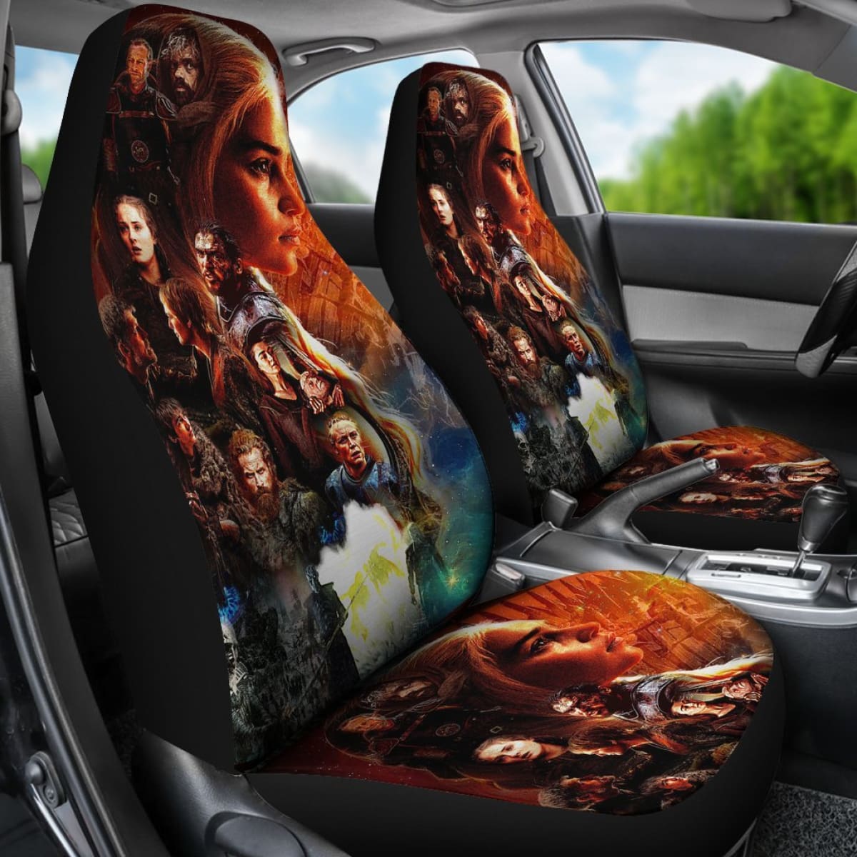 Daenerys Targaryen Game Of Thrones Car Seat Covers H053120 Universal Fit 072323
