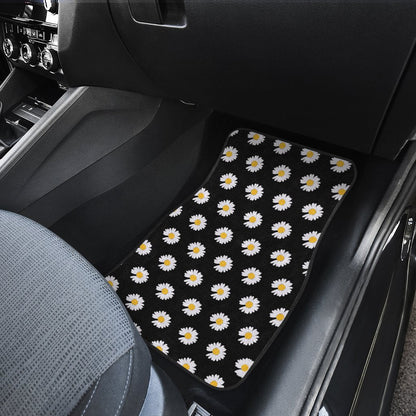 Daisy Car Floor Mats Custom Pattern Flower Car Accessories