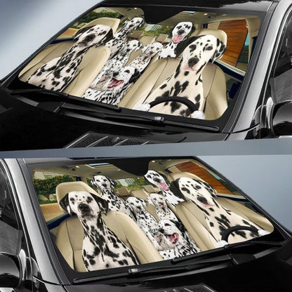 Dalmatian All Over Printed 3D Sun Shade