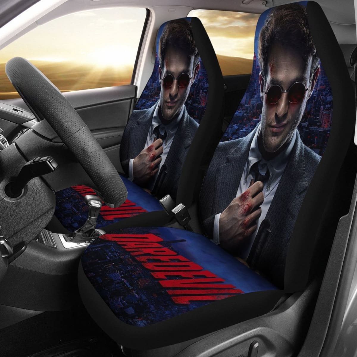 Daredevil Seat Covers Amazing Best Gift Ideas 2020 Universal Fit 090505