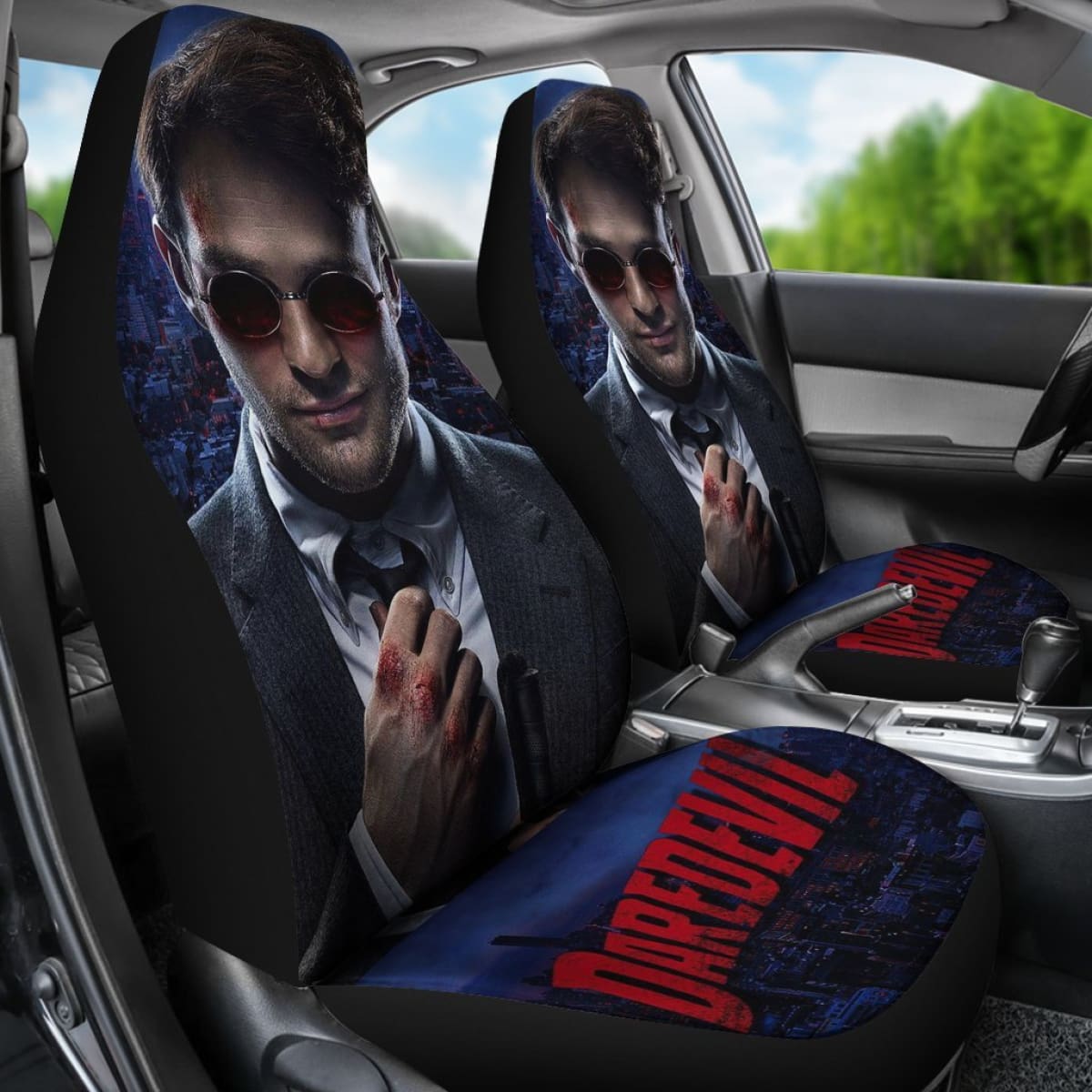Daredevil Seat Covers Amazing Best Gift Ideas 2020 Universal Fit 090505