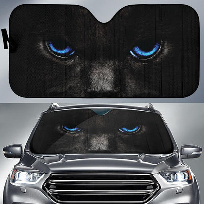Dark Animals Eyes Car Sun Shades Windshield Accessories Decor Gift