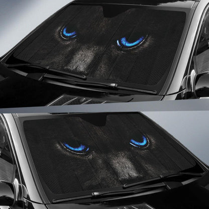 Dark Animals Eyes Car Sun Shades Windshield Accessories Decor Gift