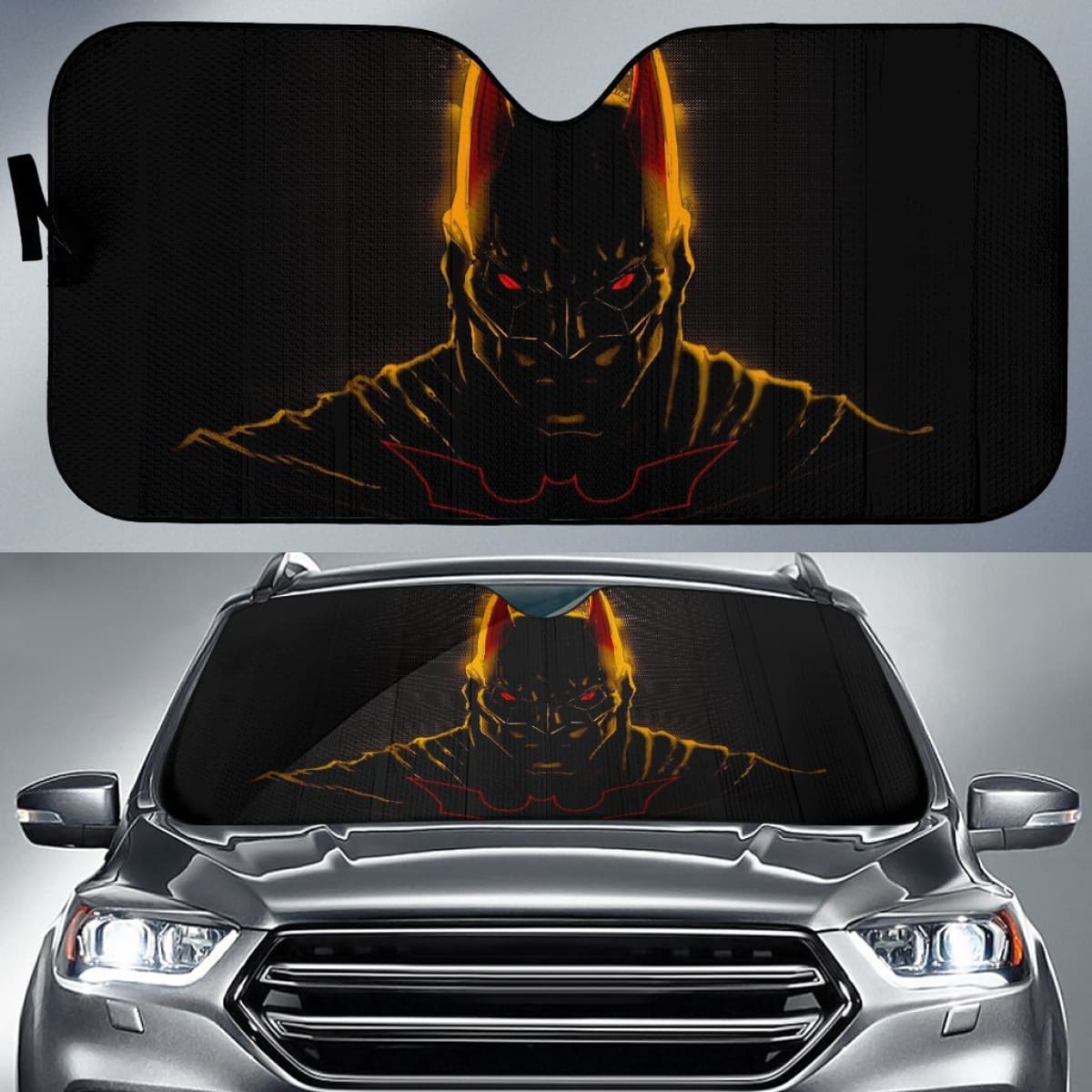 Dark Batman Car Sun Shade amazing best gift ideas 2020 Universal Fit 174503