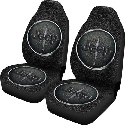 Dark Jeep Car Seat Cover