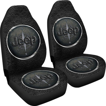 Dark Jeep Car Seat Cover