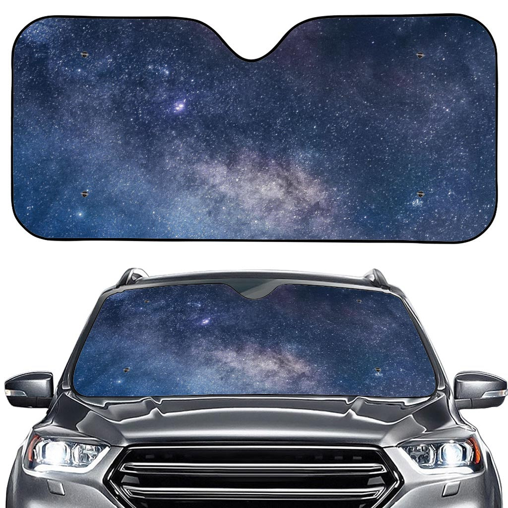 Dark Nebula Universe Galaxy Space Print Car Windshield Sun Shade