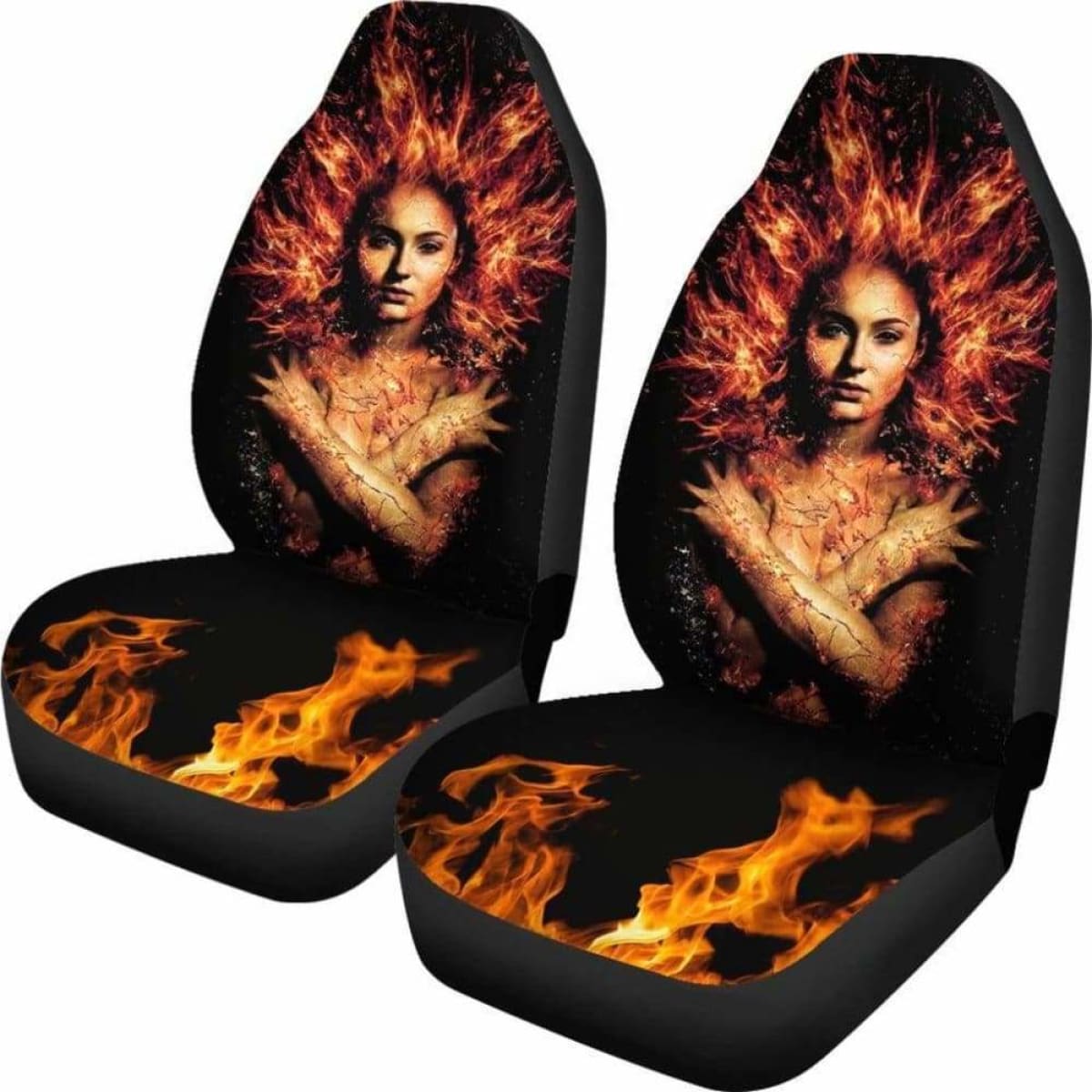 Dark Phoenix Car Seat Covers Universal Fit 051012