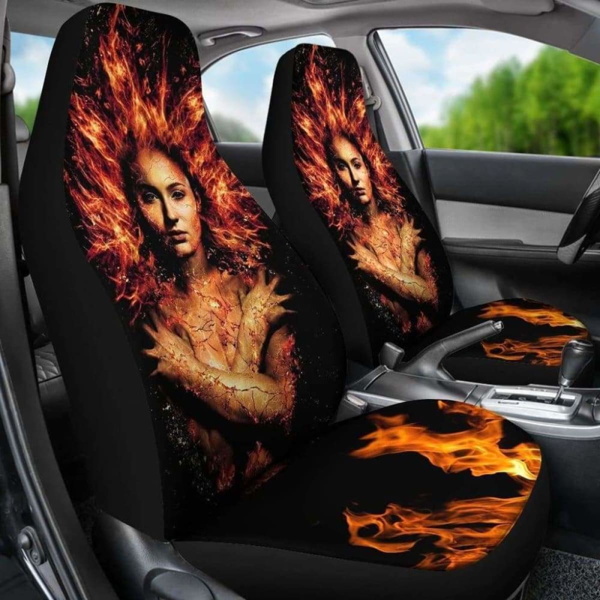 Dark Phoenix Car Seat Covers Universal Fit 051012