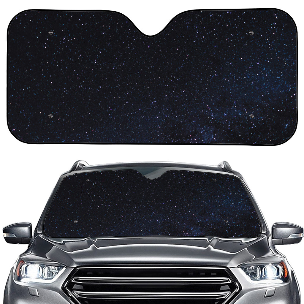 Dark Space Print Car Windshield Sun Shade