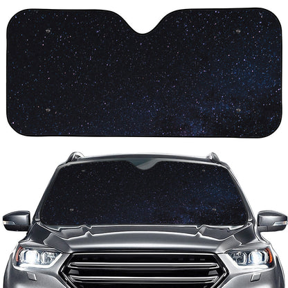 Dark Space Print Car Windshield Sun Shade