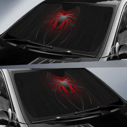 Dark Spiderman Auto Sun Shades 918b Universal Fit