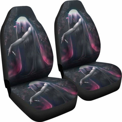 Dark Zero Two Darling In The Franxx Car Seat Covers Universal Fit 051012
