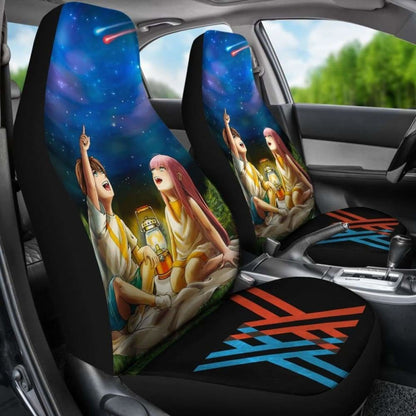 Darling In The Franxx Sky Seat Covers 101719 Universal Fit