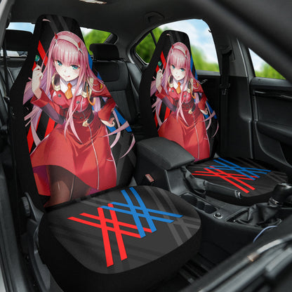 Darling In The Franxx Zero Two Car Seat Covers Car Accessories Ci100522-06